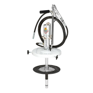 12/30KG İÇ ÇAPI 240/280MM  OLAN BİDONLAR İÇİN  TAŞINABİLİR GRESLEME KİTİ  R 50:1 POMPA VE GRES TABANCASI